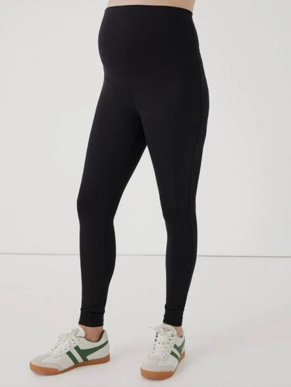 NWOT- Pact Organic- Olive Green Maternity Legging